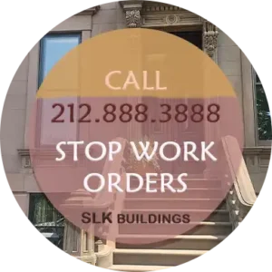 NYC Department of Buildings Stop Work Orders CTA