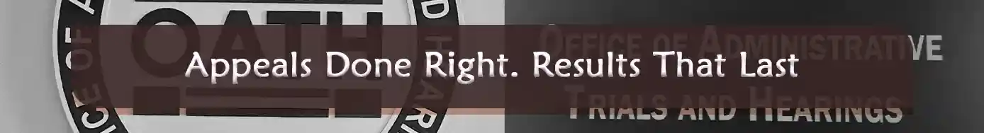 Appeals Done Right. Results That Last