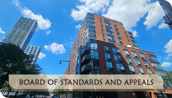 Board of Standards and Appeals approved project building